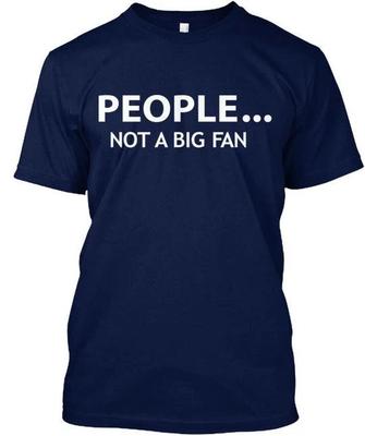 Люди Не Большой Фан-смешные Футболки Peoplenot Fan Футболка Сделано в США Размер от S до 5XL