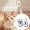 48ml 1 Diffuser 2 Soothing Liquid Pheromones Emotion Stabilizing Anti-Stress Electric Heating Cat Soothing Pheromone Agent Set