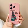 Case For Tecno Spark 20 Pro 4G Itel A50 P55 Infinix Note 40 Smart 8 Plus Cover Fashion Cool Girl Boy Shell High Quality Matte Silicone Bumpers Housing