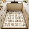 Kitchen Floor Mat Pvc Waterproof Leather Carpet Non-slip Oil-proof Special Mats Large Area Rug Easy To Clean Alfombra De Cocina