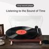 Ретро проигрыватель виниловых пластинок 33/45/78 об/мин Проигрыватель с поворотным столом Встроенные динамики Ностальгический стиль Проигрыватель Подходит в качестве подарка