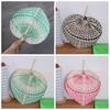 Bamboo Rattan Fan Natural Hand Fan Art Craft Straw Woven Fans  Bedroom