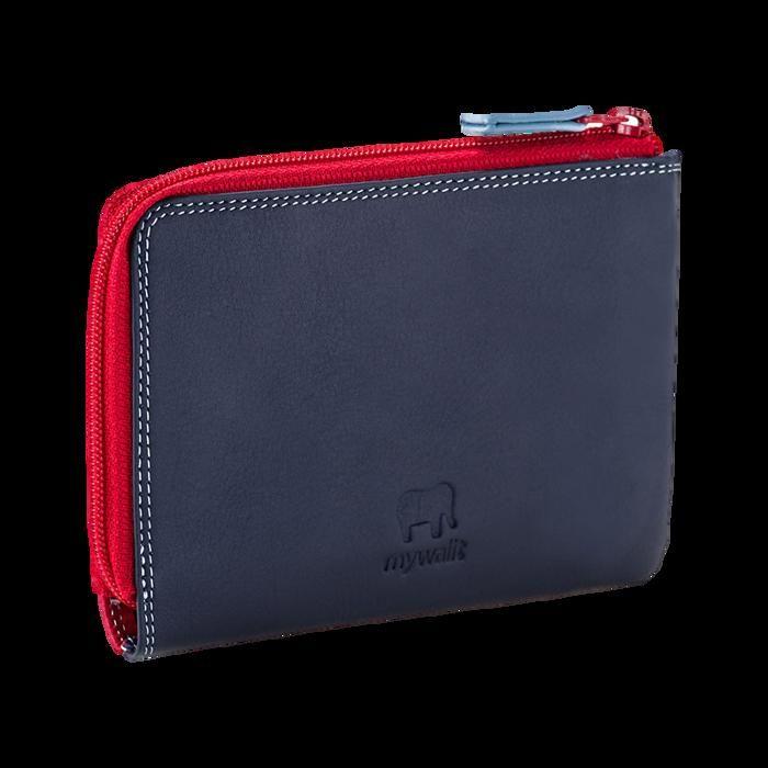 Portefeuille Zip Around Mywalit - Bleu