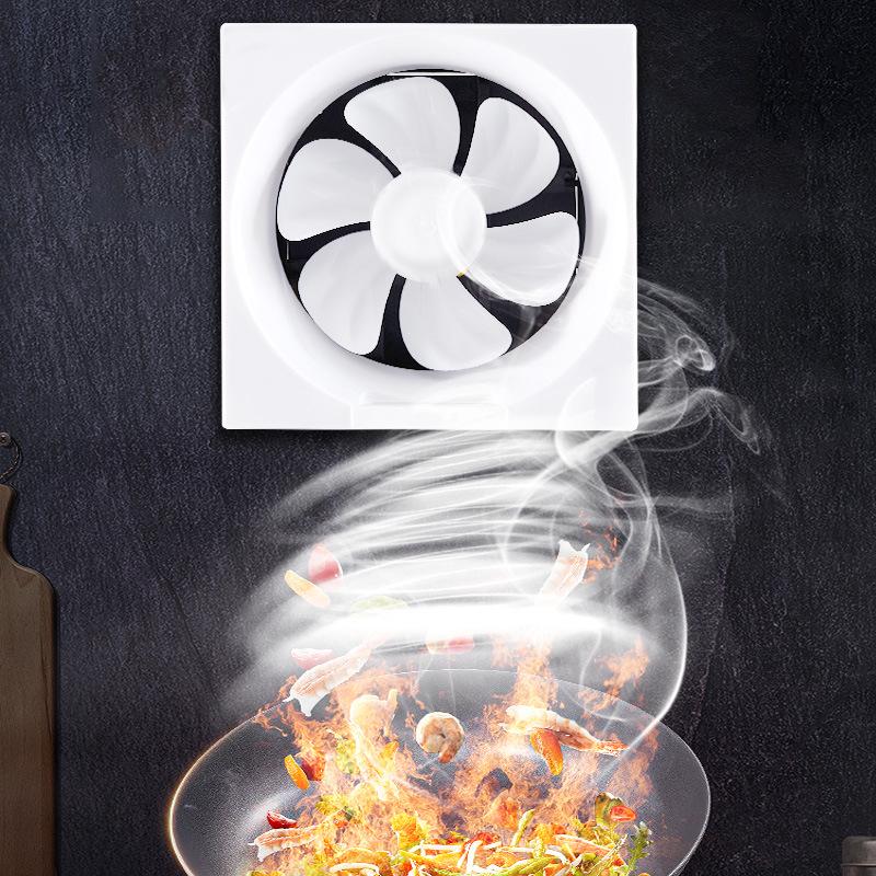 Silent High Suction Kitchen Range Hood & Bathroom Louver Exhaust Fan