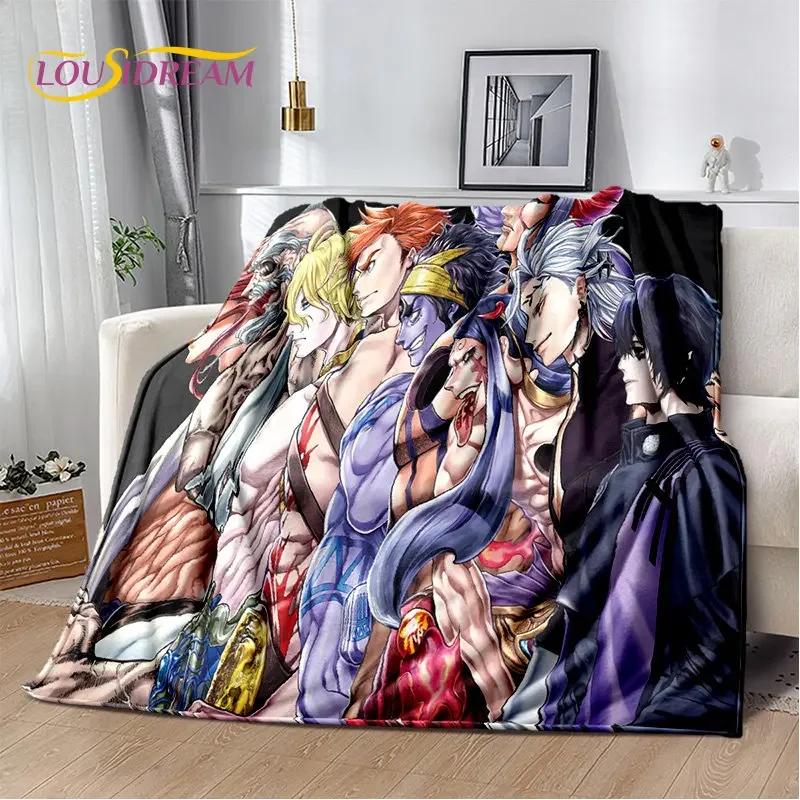 Record of Ragnarok Anime Cartoon Soft Plush Blanket,Flannel Blanket Throw Blanket for Living Room Bedroom Bed Sofa Picnic Cover