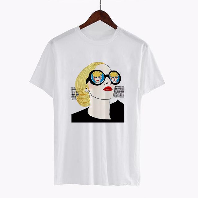 Harajuku Troye Sivan Tshirt Sexy Flowers Boy Print Short Sleeve Tops Tees Summer Fashion Kawaii