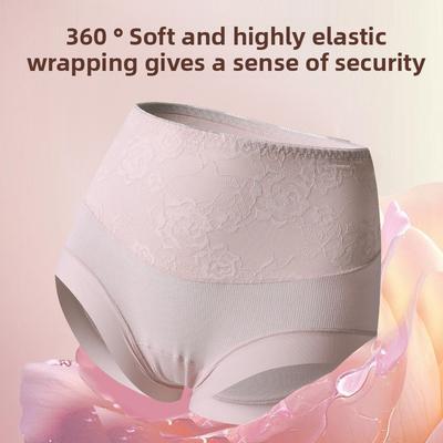 Женский пояс большого размера для весны и осени, моделирующий талию, с высокой талией, дышащие трусы-слипы для живота и бедер