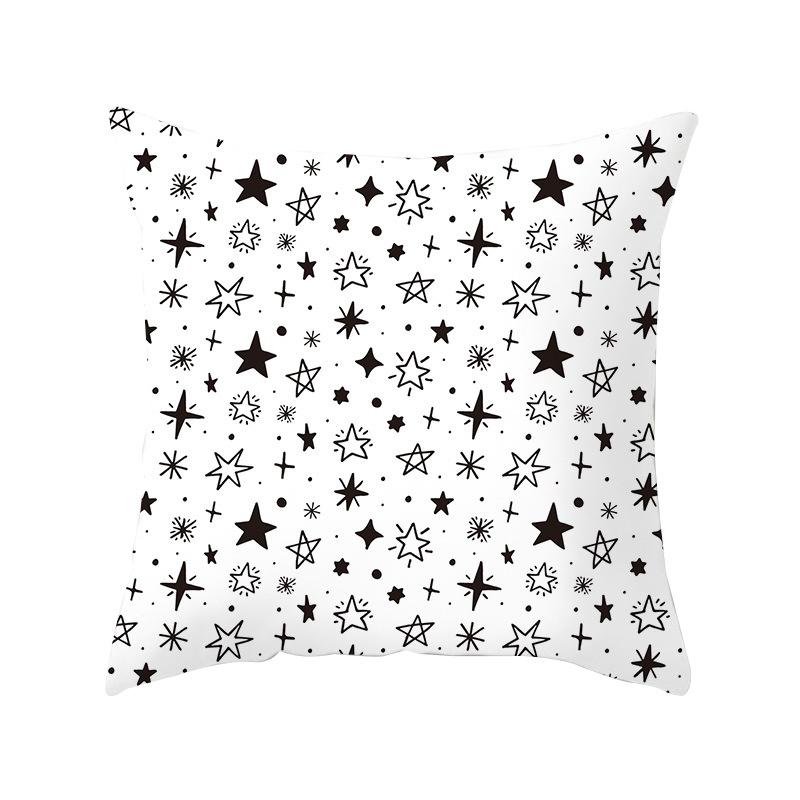 Новая защита шеи для автомобиля Геометрическая Легкая Роскошная Гофрированная Квадратная Подушка для Дивана Наволочка Домашнее Украшение Наволочка