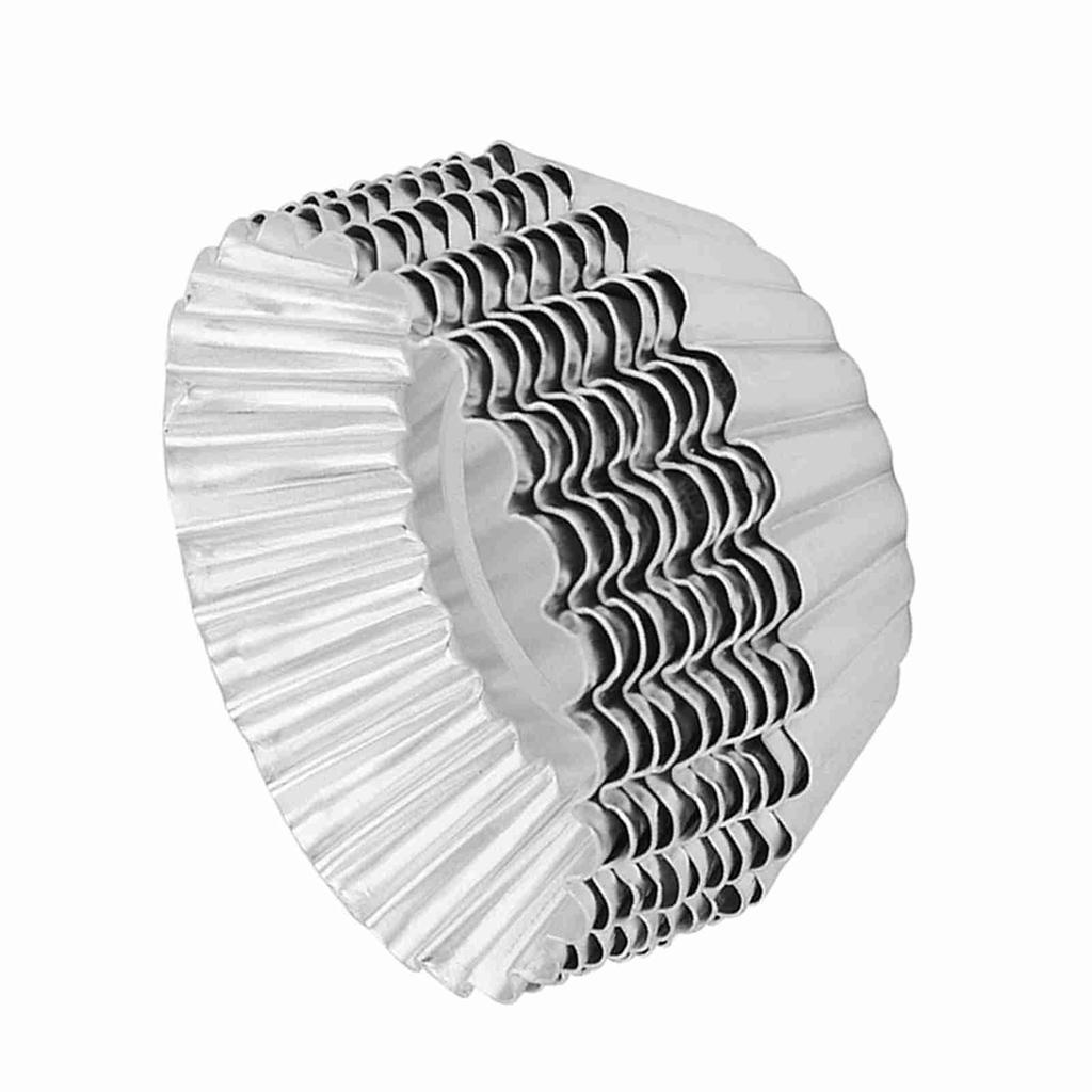 10 шт., форма для яиц из алюминиевого сплава, инструменты для выпечки, 70 мм, формы для выпечки, кухонные инструменты для выпечки