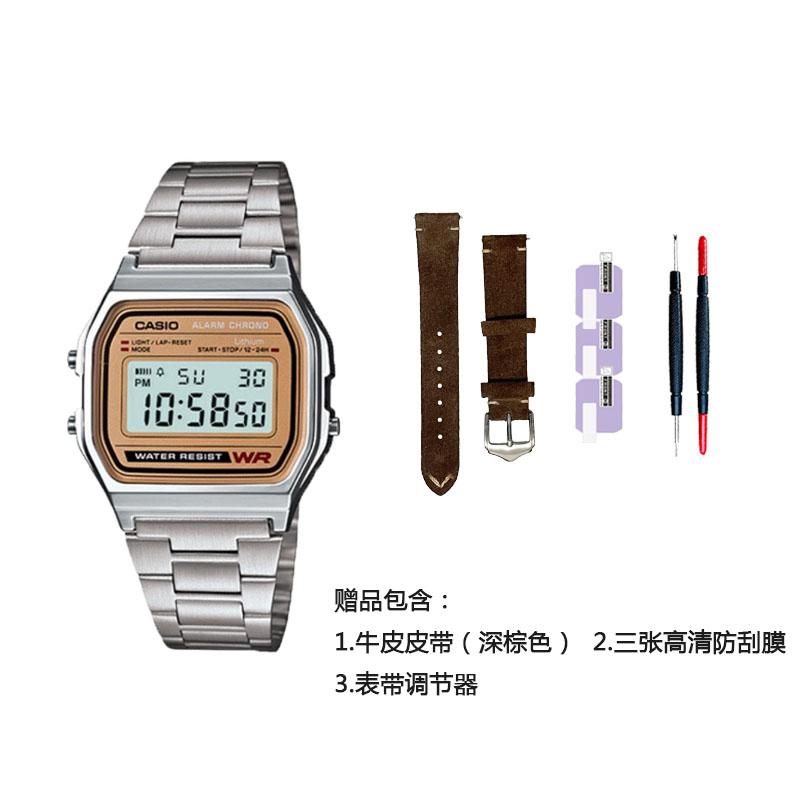 Casio Мужские часы VINTAGE Series Серебристые A158WEA-9 A158WEA-9