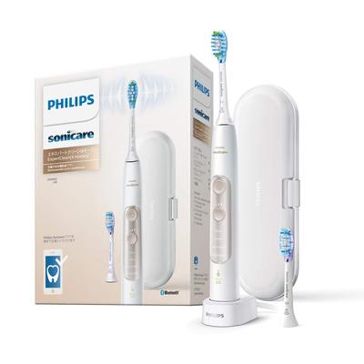 Электрическая зубная щетка Sonicare Expert Clean Plaque Removal с дорожным футляром, в комплекте, белая, с возможностью подключения через приложение HX9662/06