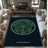Bumblebee Printed Flannel Area Rug Non Slip Soft Polyester Floor Carpet Indoor Decor Mat for Bedroom Living Room Sofa Game Room Home Decoration