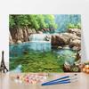 Цифры Картина маслом Искусство Холст Домашнее украшение DIY Краска по номерам Цифровая картина маслом
