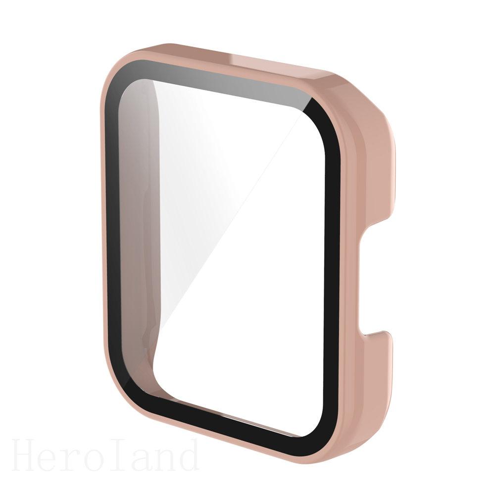 Чехол с полной защитой краев для Xiaomi Mi Watch Lite, чехол со стеклянной защитной пленкой для экрана для Redmi Watch 2 lite, крышка, жесткий бампер