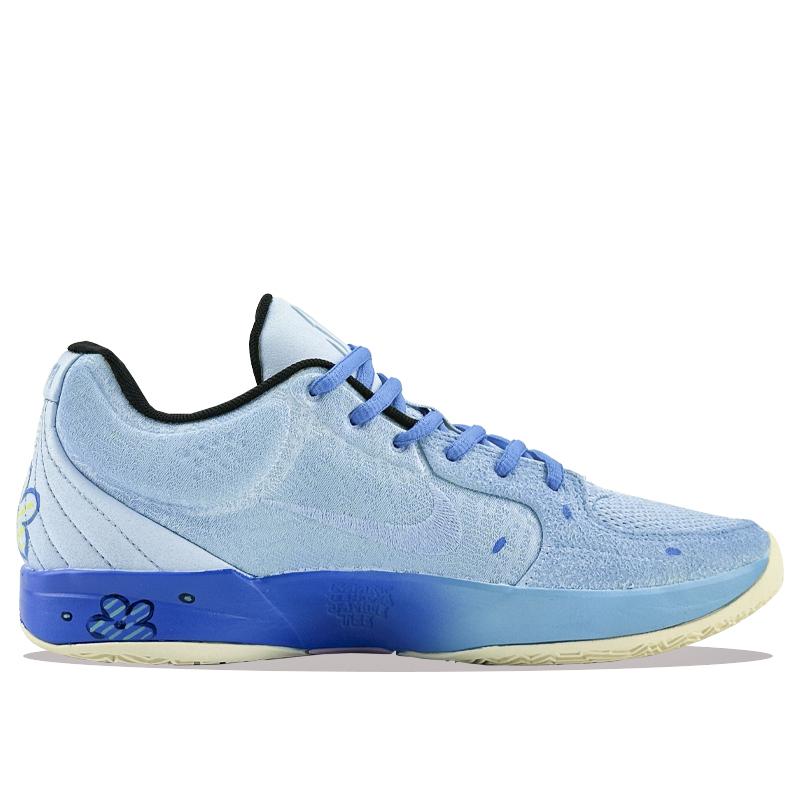 Nike Ja Morant 2 Slip Resistant Abrasion Resistant Low top Basketball Shoes Men's Blue FD7327-100(Team877-)