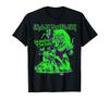 Футболка Iron Maiden Number of the Beast Хэллоуин Зеленая Черная