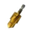 Water Pipe Connection Tool Stepped Drill Bit Hexagon Shank Hole Opener Portable Step Drill
