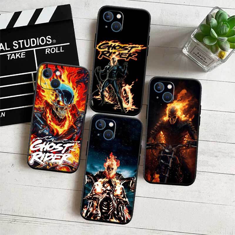 Ghost Rider Phone Case for Samsung S20 S21 S21S S22 S23 S24 FE Ultra Plus Lite F06 F16 M06 M16 M56 A07 A17 A36 A37 A55 A57