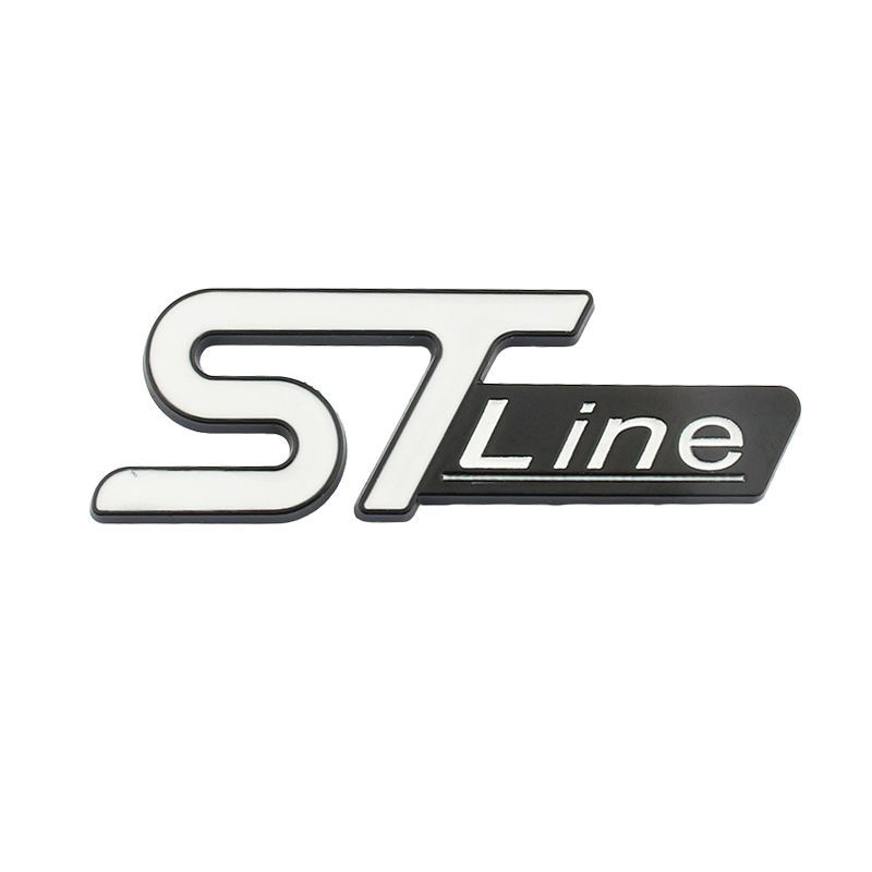 Модифицированные металлические наклейки Stline для автомобиля, наклейки для украшения кузова автомобиля, подходящие для нового Ford Focus