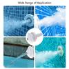 Pool Return Jet Nozzle Set Adjustable Water Flows Pool Wall Return Fittings Simple Installation 2pcs for Swimming Pool