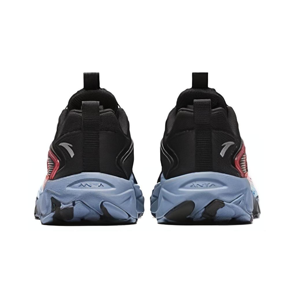 Anta Comfortable Daily Shock Absorbing Kids Casual Shoes Kids Casual Shoes Black Blue 312348809-8