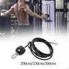 Fitness Pulley Cable Machine Gym Attachments Cord LAT Pulldown for Weight