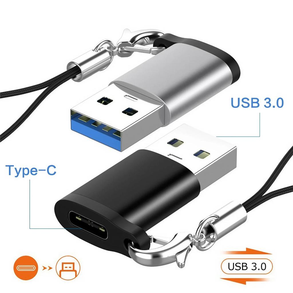 Переходник Type C OTG USB C на USB 3.0 Кабель-конвертер Зарядка Передача данных для Смартфона Планшета