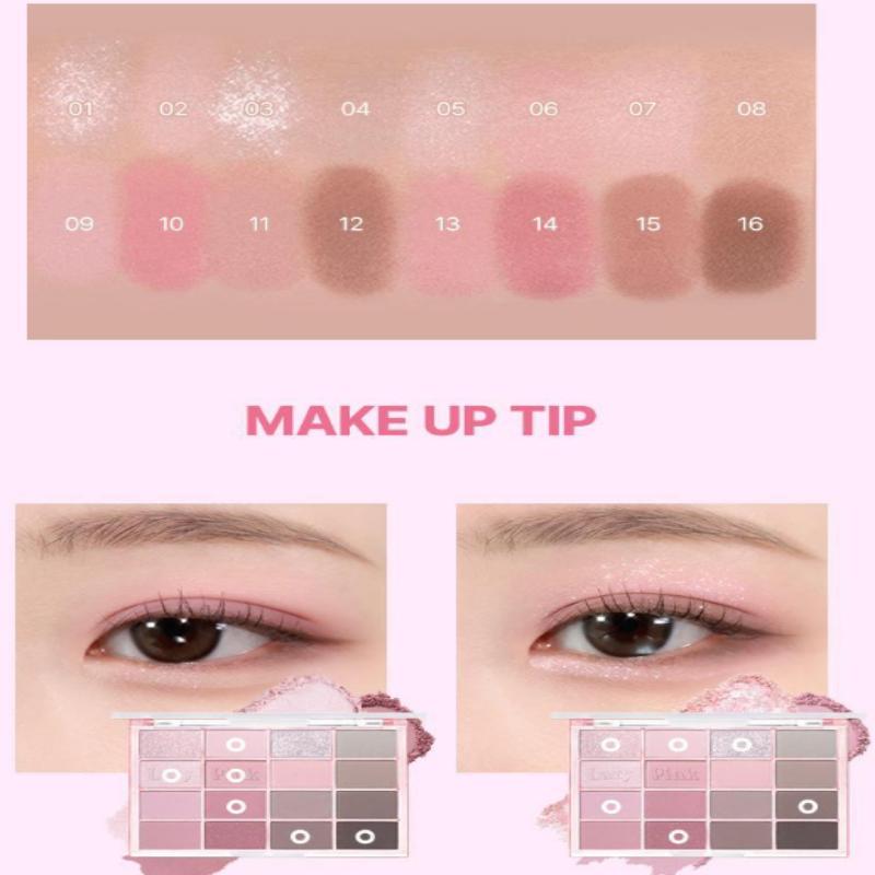 WAKEMAKE Палитра теней Soft Blurring 2