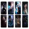 Черный чехол из ТПУ для Samsung Galaxy S20 /S20 PLUS/S20 ultra/S20+ /S20FE задняя крышка oracle de la nuit dark light