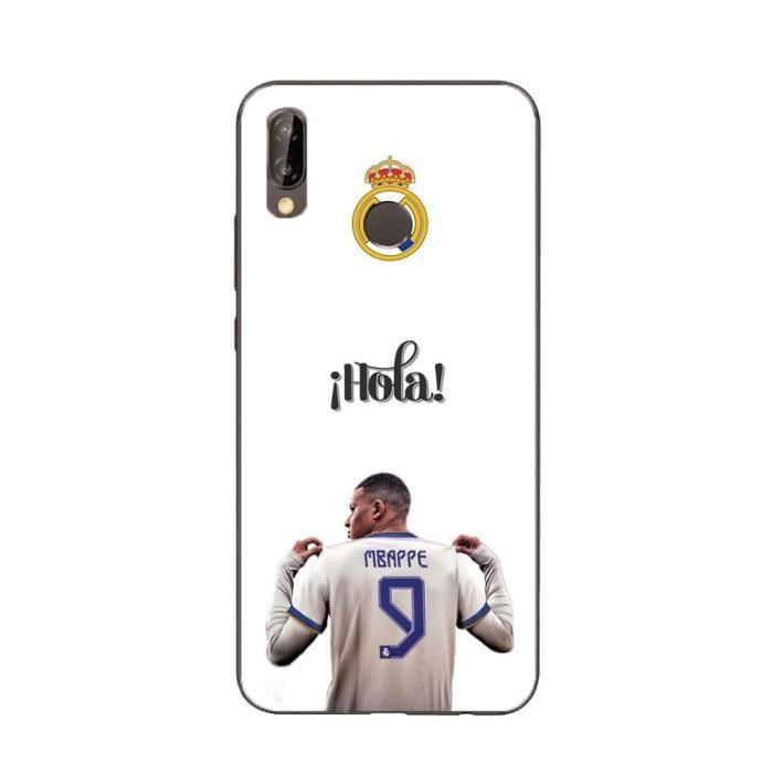 Coque Maniacase pour Huawei P20 Lite Kylian Mbappe Real Madrid 9 Hola