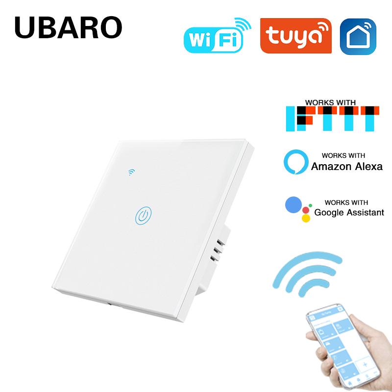 Умный выключатель Zero Fire Тип 86 Zigbee: Стальная или стеклянная панель, Пульт с голосовым управлением Alice.