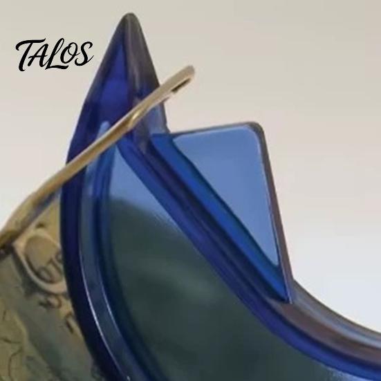 Открывалка для консервов Talos с эргономичной нескользящей ручкой и зубчатым лезвием, Легкая открывалка для бутылок, Ручной кухонный инструмент