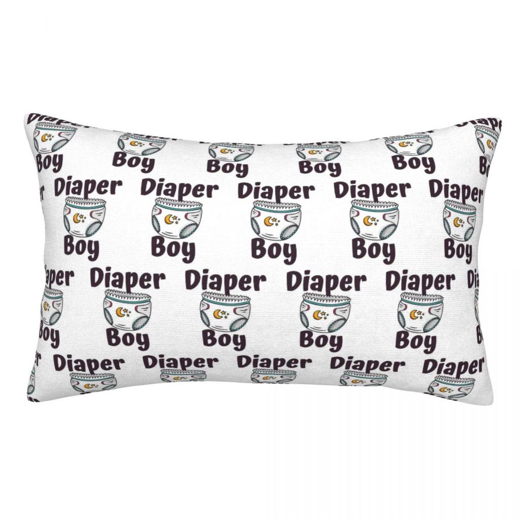 Подгузник для взрослых ABDL Мальчик DDLG Взрослый Подгузник Прямоугольная Наволочка Чехол для Подушки Декоративный Спальня Кровать Дом Комфорт Подушка-плед