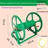 Hand-Crank Wall-Mounted Agricultural Hose Reel & High-Pressure Sprayer Pipe Coiler
