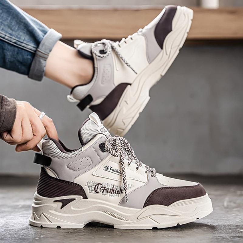 Повседневные кроссовки с высоким верхом для мужчин, универсальные дышащие кроссовки для бега, уличные нескользящие амортизирующие баскетбольные кроссовки, мужские кроссовки