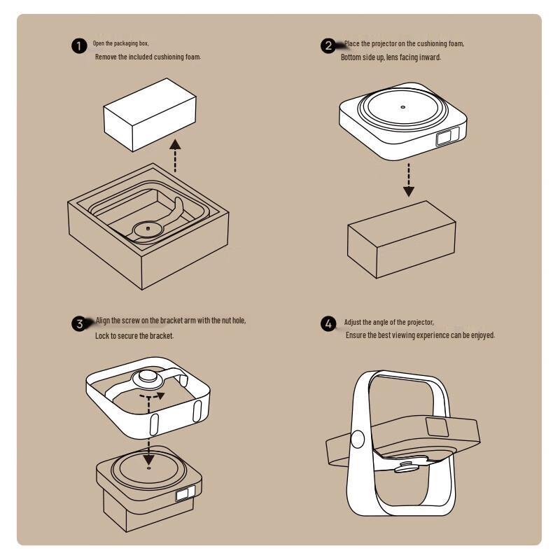 XGIMI Multi-Angle Gimbal Desktop Projector Stand