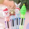 Tree Reindeer Cute School Office Santa Claus Gel Pen Stationery Ballpoint Pen Neutral Pens