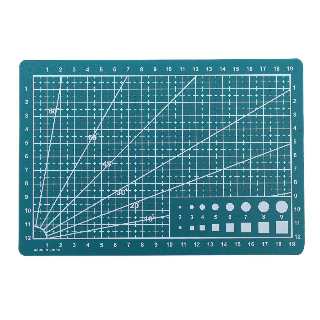 1pcs A5 PVC Cutting Mat Cutting Board Workbench Patchwork Sewing Manual DIY Knife Engraving Leather Single Side Underlay