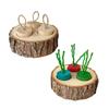 Деревянные игрушки для хомяков, Игровые коробочки для лакомств для домашних животных, Образовательные игрушки для грызения кроликов и морских свинок, Материалы для обустройства жилища хомяков
