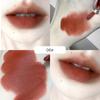 SHAQINUO  Art Lip Glaze Matte Velvet Lipstick Lasting Makeup Mist Color Rendering Lipstick