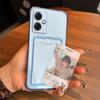 Противоударный прозрачный чехол для Xiaomi Redmi Note 12 5G, POCO X5 5G с карманом для карт
