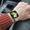 Металлический ремешок для Apple Watch 46мм 42мм 45мм 44мм 40 41мм Ultra 3 2 1 49мм Модный браслет iWatch Серии 11 10 9 8 7 6 5 SE3