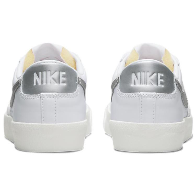 Nike Кроссовки Blazer Low 77 White Metallic Silver Женские DC4769-113