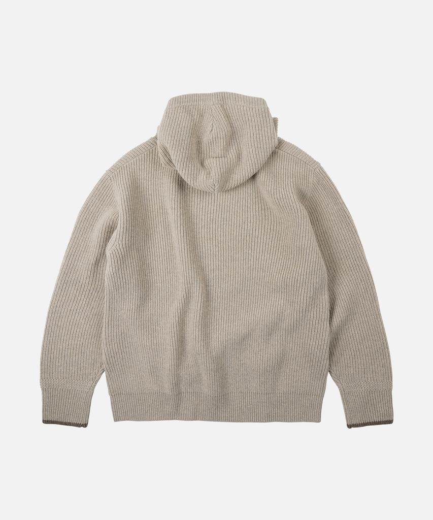 Свитер с капюшоном FRIZMWORKS 'Kangaroo Knit' _ Овсяный