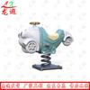 Детская уличная лошадка-качалка Longxia