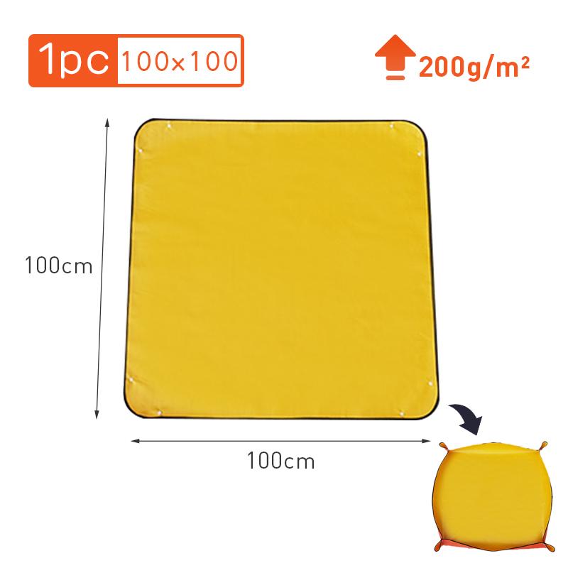Водонепроницаемый складной коврик для посадки, садовый коврик, подложка для горшков, пересадка, смешивание почвы, обрезка растений, садовый инструмент