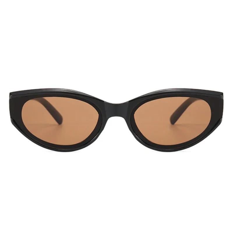 Винтажные солнцезащитные очки «Кошачий глаз» Женские Мужские Модные Ретро Солнцезащитные очки Женские Мужские Зеркальные Панк Дизайнерские Брендовые Для улицы