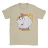 Beauty And The Beast Mrs Potts Big Face Costume Cotton T Shirt For Men Summer Streetwear Tshirts Tees Oversize Wholesale Tops