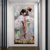 Vintage Ballerina Canvas Painting Ballet Dancer Posters and Prints Fashion Woman Wall Art Girls Room Decor Cuadros No Frame