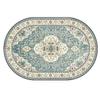 Persian Style Oval Carpet Living Room Sofa Carpet Bohemian Homestay Floor Mat Sofa Carpet